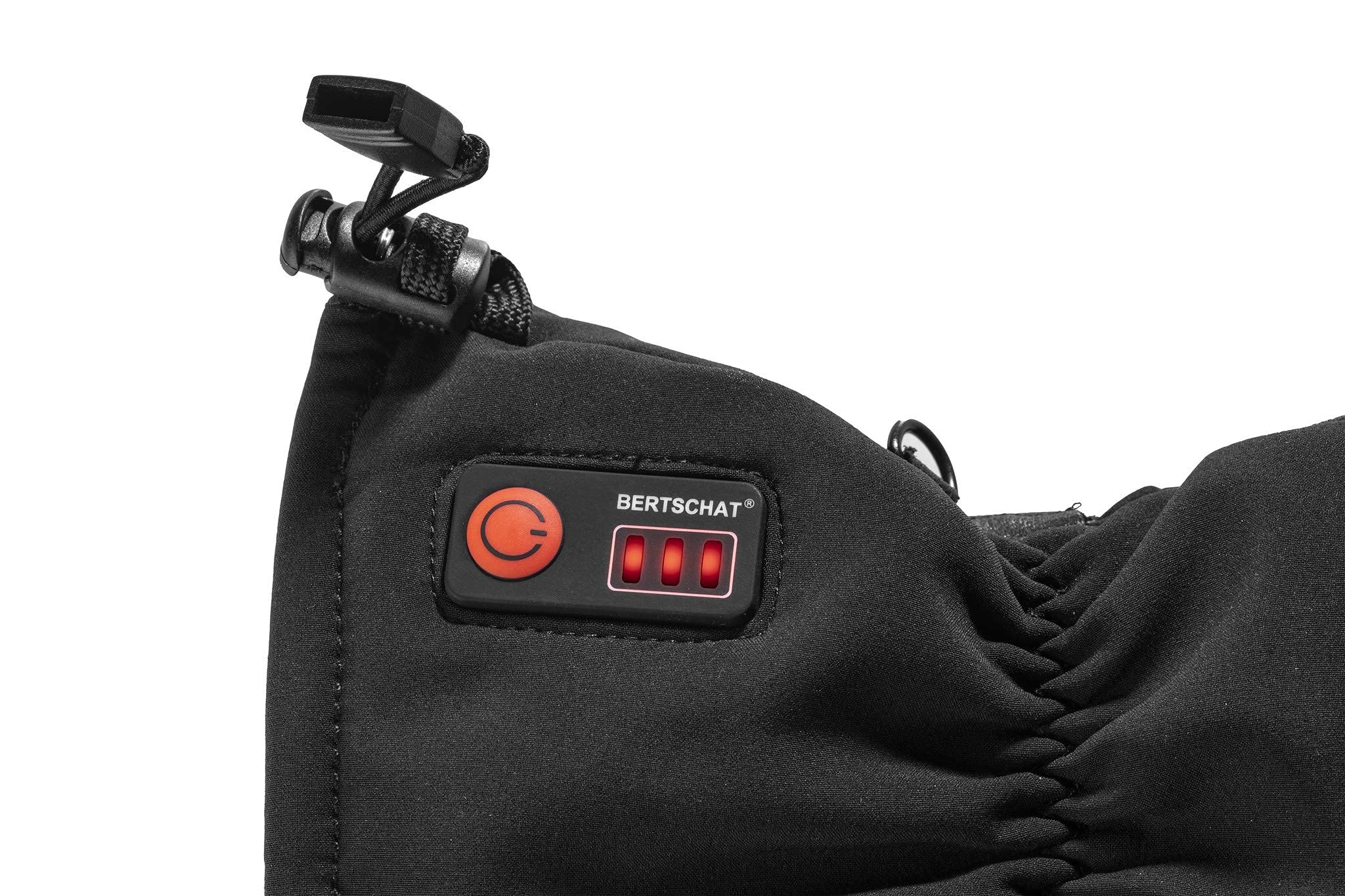 BERTSCHAT Beheizte Handschuhe PRO | Wiederaufladbar | Winterhandschuhe aus Ziegenleder für Männer & Frauen | Touchscreen | Funktioniert bis zu 8 Stunden