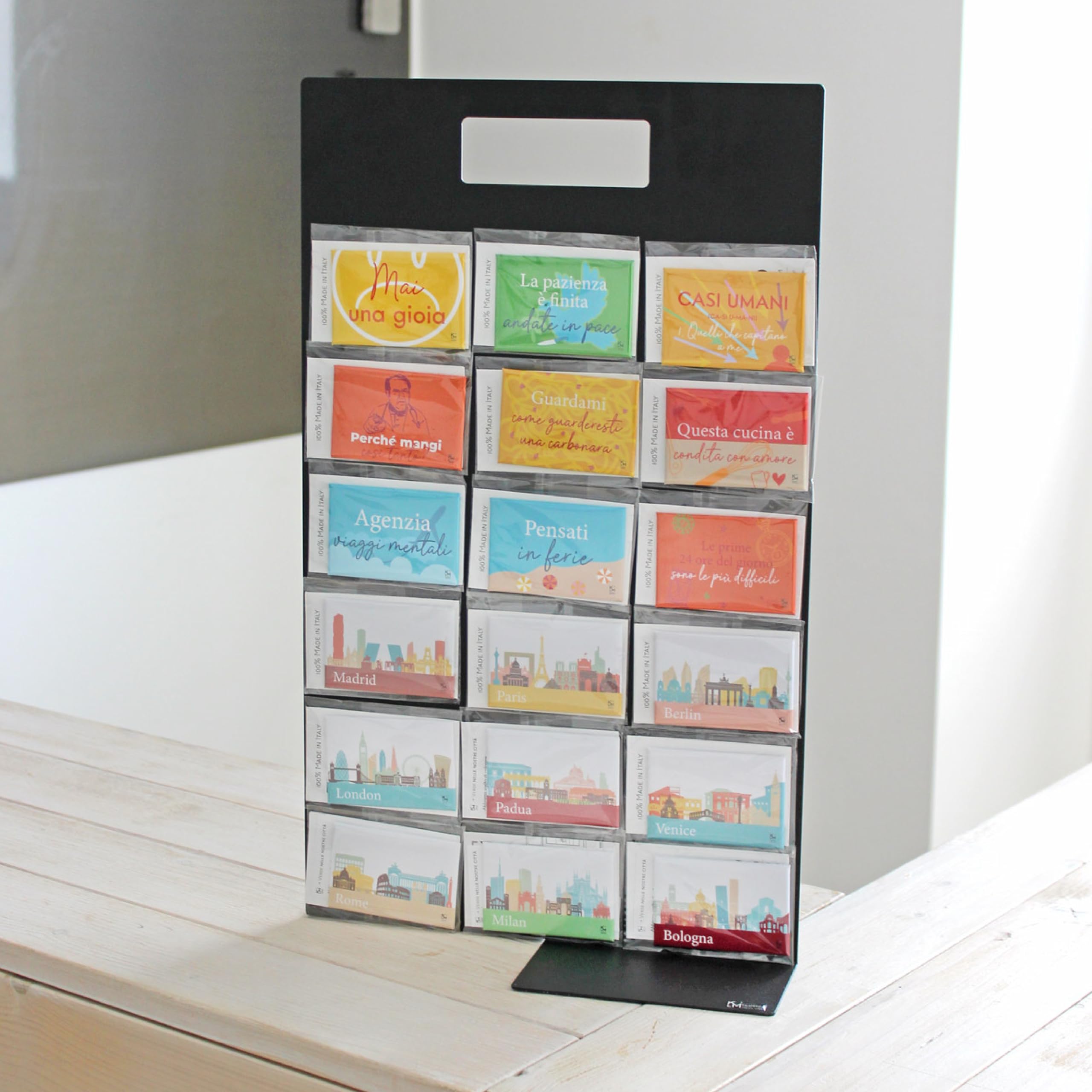 KalaMitica - Magnetic table board size A4 - 21 x 36 cm - double-sided