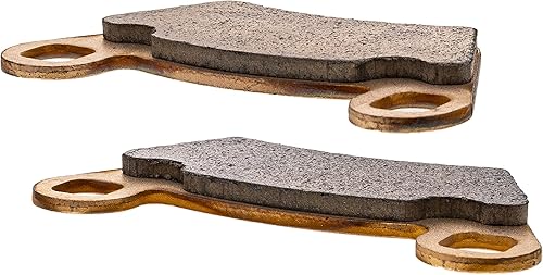 Miniatura 5 de NICHE Juego de pastillas de freno delanteras y traseras de cerámica para Polaris 2202413 2202097 1910514 1910672