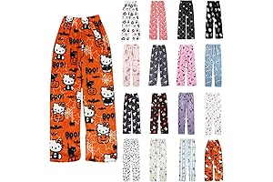 Halloween Pajama Pants for Adults: Snuggle Up in Cozy Cat Flannels