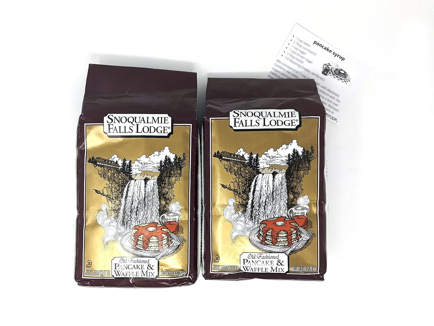 Pancake Mix Bundle with TWO bags of Snoqualmie Falls Lodge