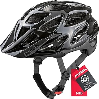 Alpina Mythos 3.0 – Lightweight, Optimally Ventilated and Adjustable Bicycle Helmet with Antibacterial Padding for Adults