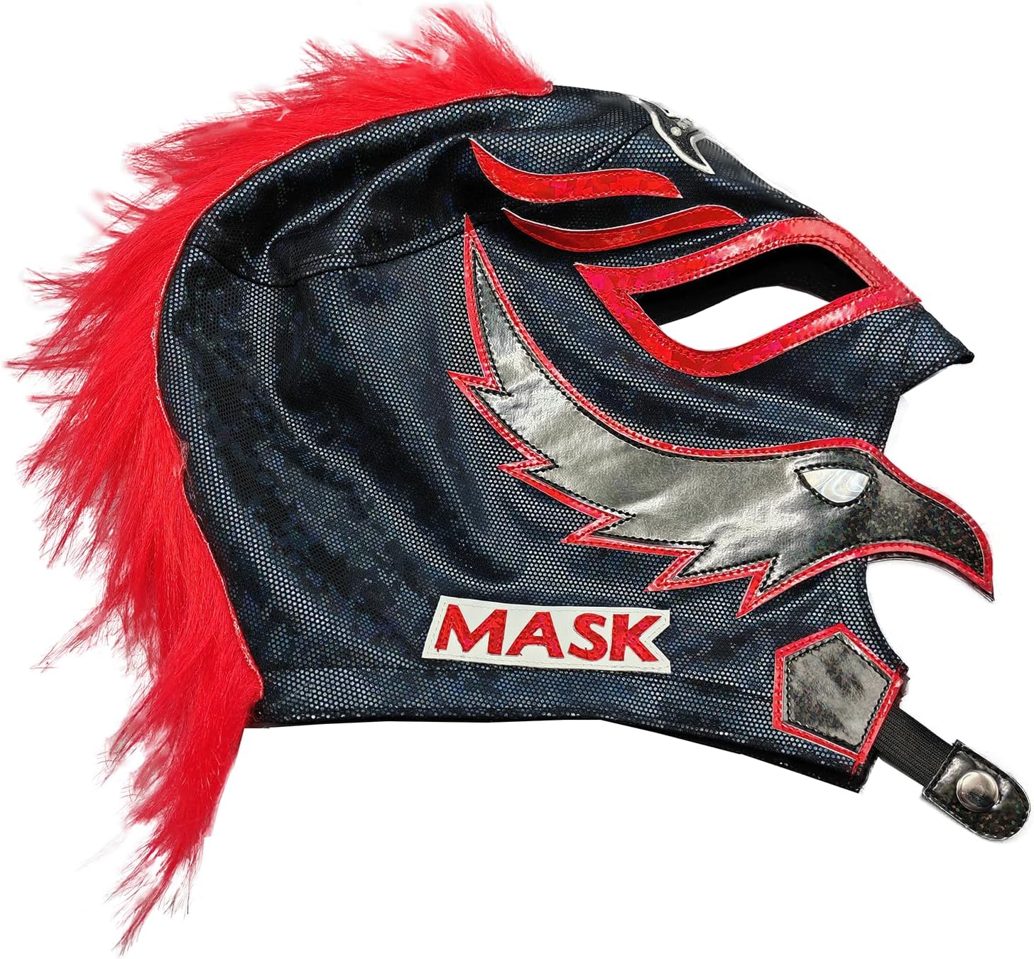Rey Mysterio 619 Luchador Wrestler Mask - Lucha Libre Mexicana Black