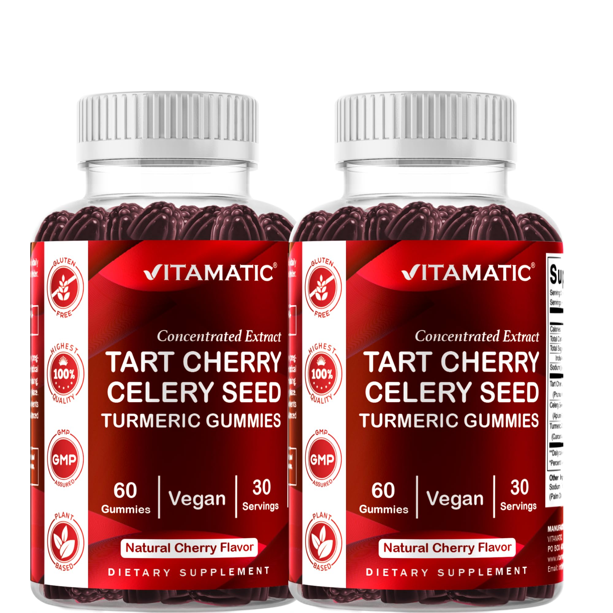Vitamatic Tart Cherry with Celery Seed and Turmeric