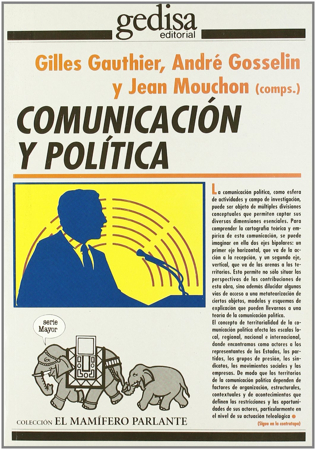 Comunicación y política (SIN COLECCION)