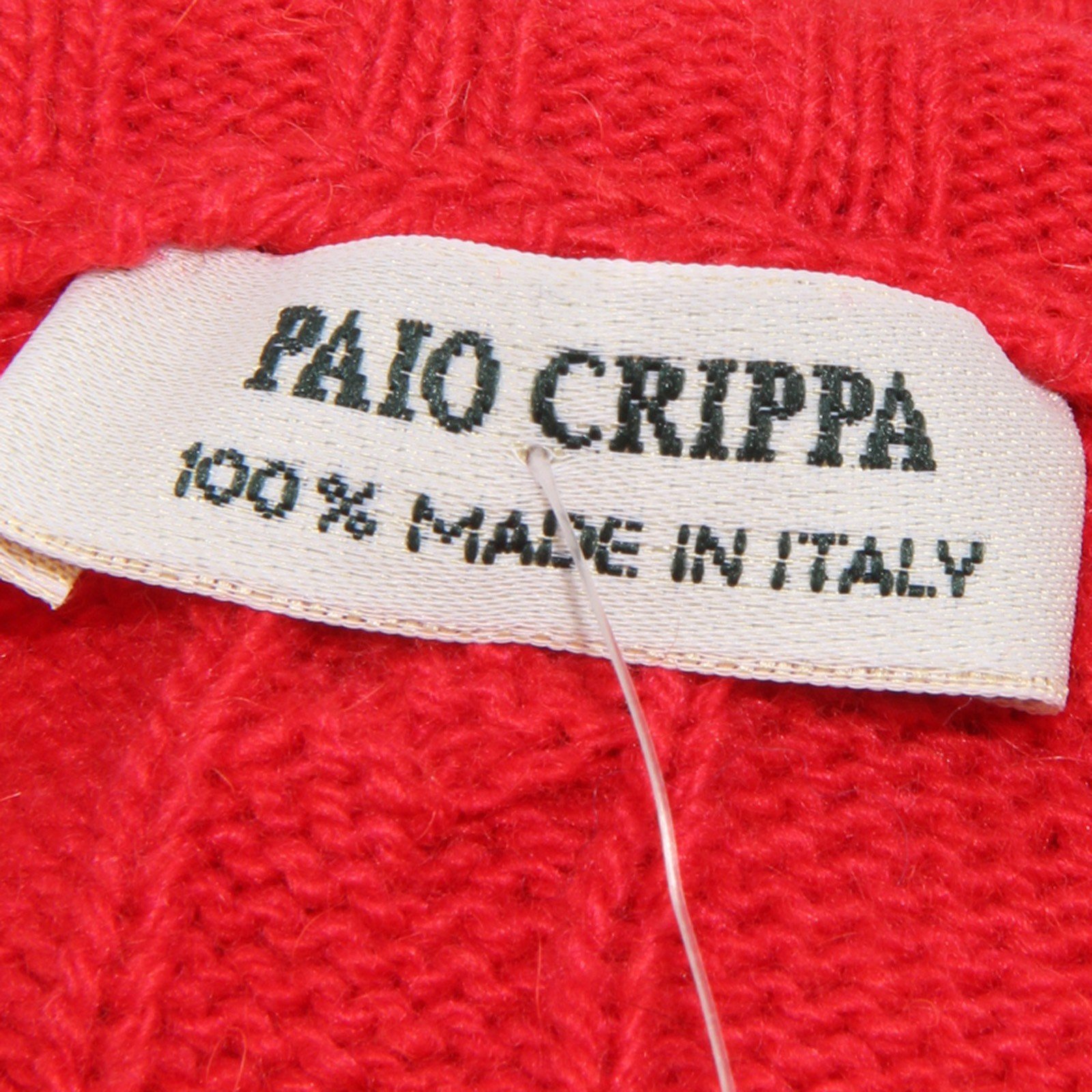 9440U cardigan bimba rosso lana merino wool sweater kid