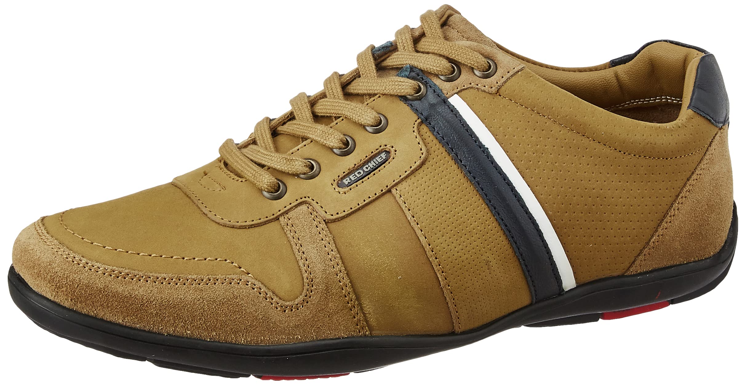 Red Chief Derby Lace Up | Casual Shoes for Men | Rust | Rubber Sole (B09ZP2LFB1) Amazon Price History, Amazon Price Tracker