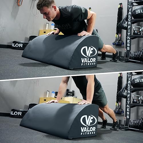 Miniatura 6 de Valor Fitness Caja de empuje de cadera  Entrenador de glúteos acolchado para gimnasio en casa  Almohadilla antideslizante para glúteos para empujes