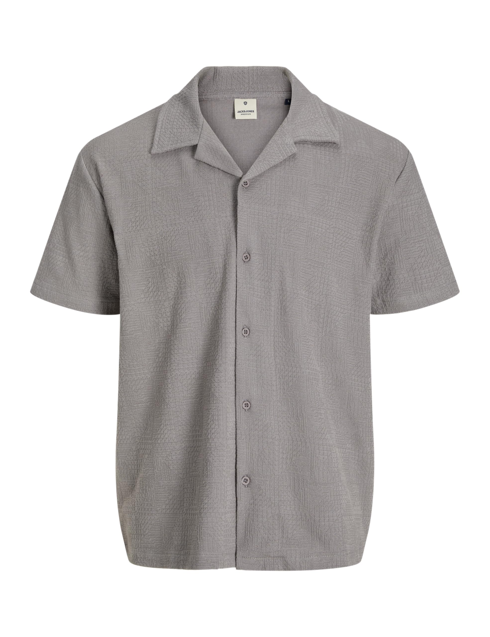 JACK & JONES Jprblujonah SS Shirt, Steeple Gray, XS