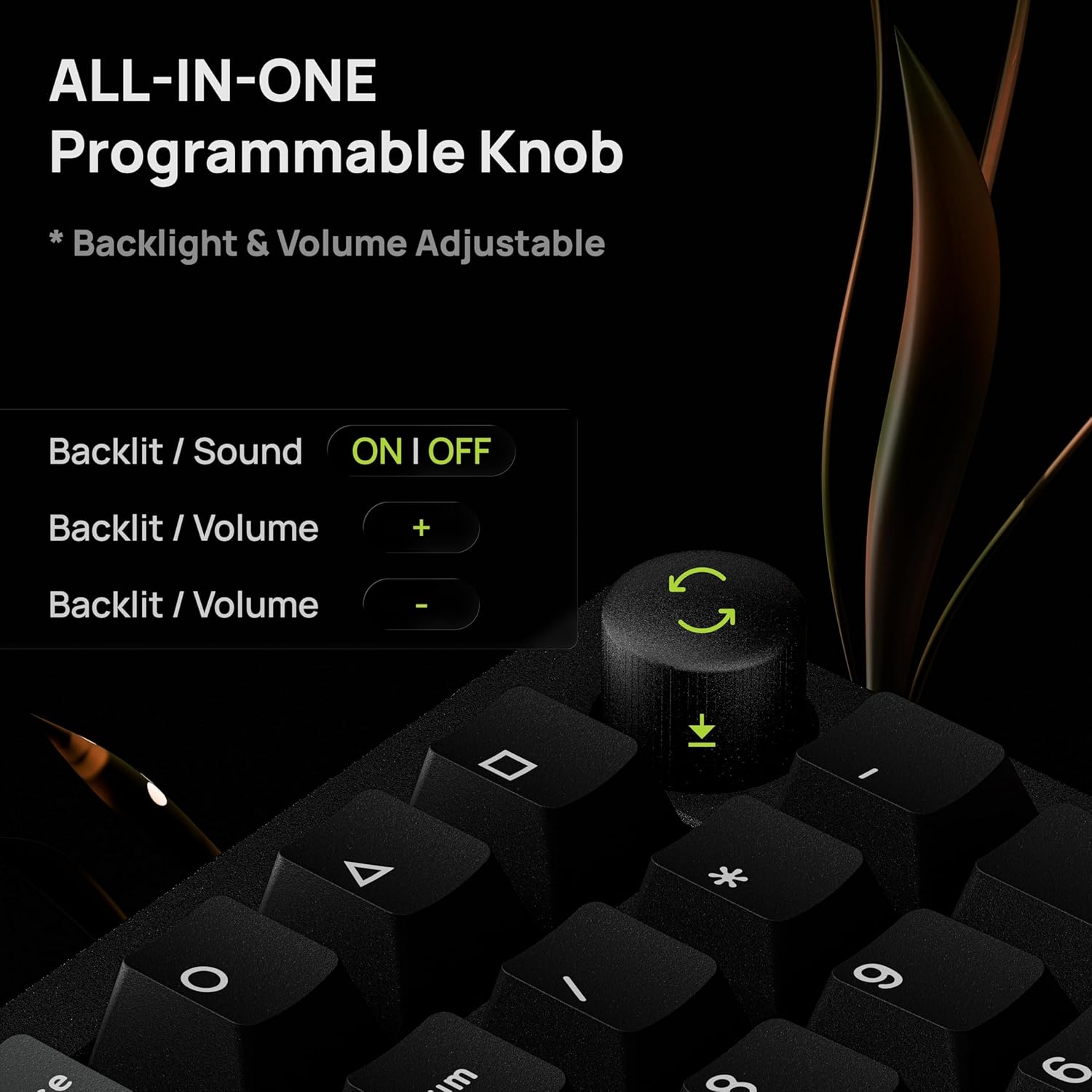 Keychron P6 Ultra 8K Polling Rate Full-Size Aluminum Wireless Mechanical Keyboard, 2.4 GHz/Bluetooth/Wired Custom RGB, Hot-Swappable Silk POM Banana Switch for Mac Windows Linux - Black