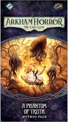 Vista 60 de Fantasy Flight Games Arkham Horror The Card Game Shattered Aeons Mythos Pack – ¡Descubre verdades cósmicas! Juego de cartas cooperativo de vida, a
