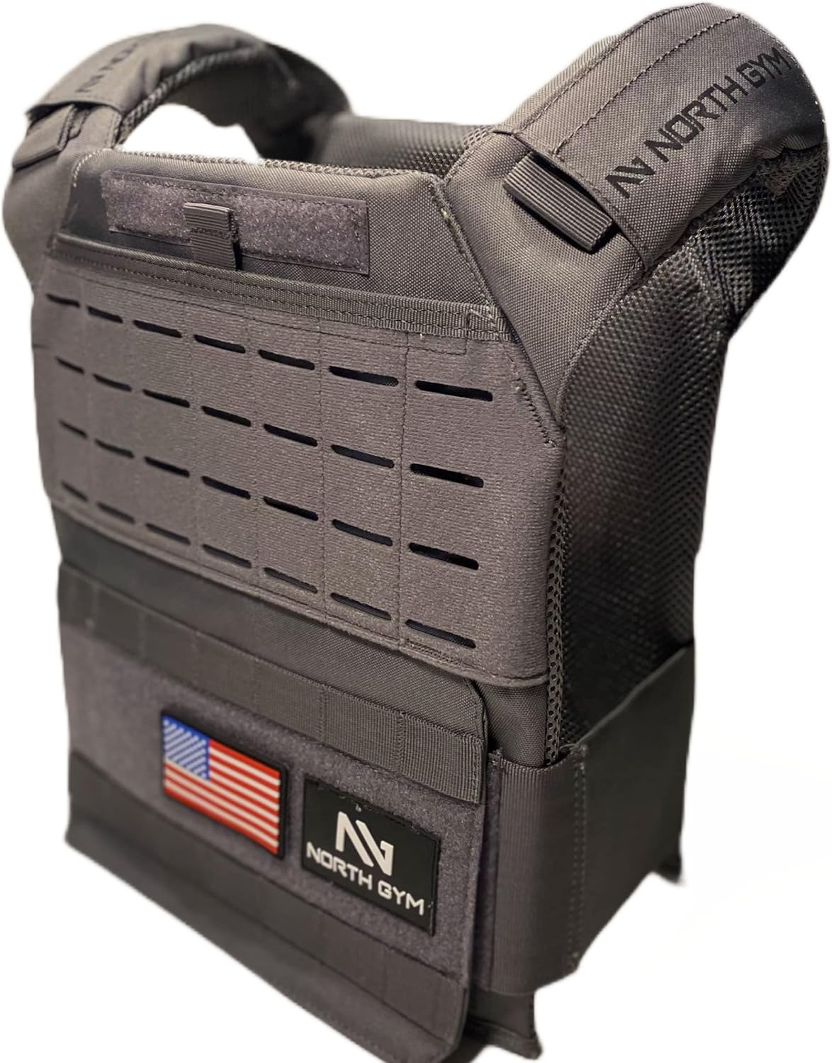 Adjustable Weighted Vest with Contoured Weights
