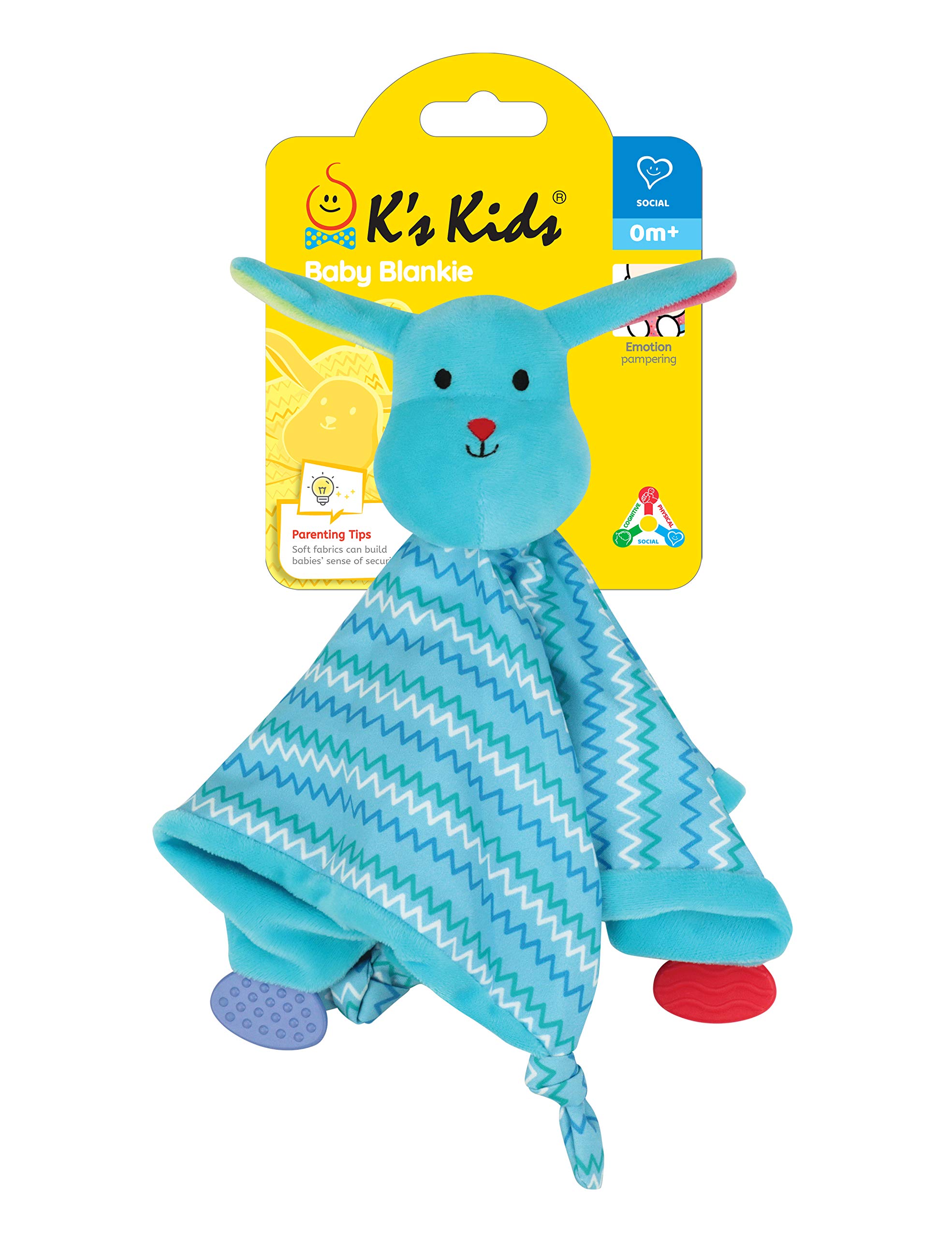 K's Kids Baby Blankie- Ivan