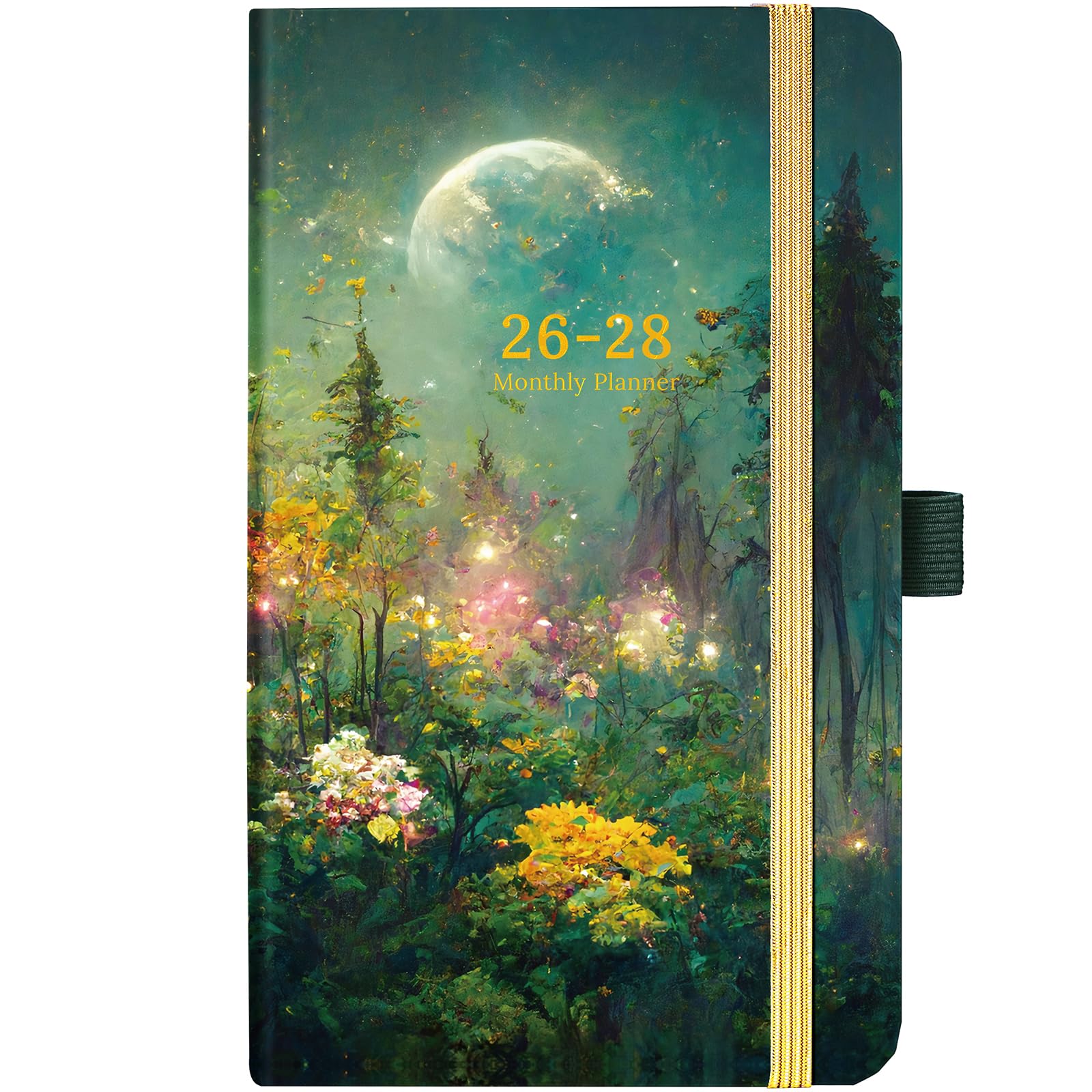 2026-2028 Pocket Planner/Calendar - 3 Year Monthly Planner 2026-2028, Jan 2026 - Dec 2028(36 Months), 6.2" x 4", Monthly Planners, Pocket Calendar with Inner Pockets, Pen Holder & Elastic Closure