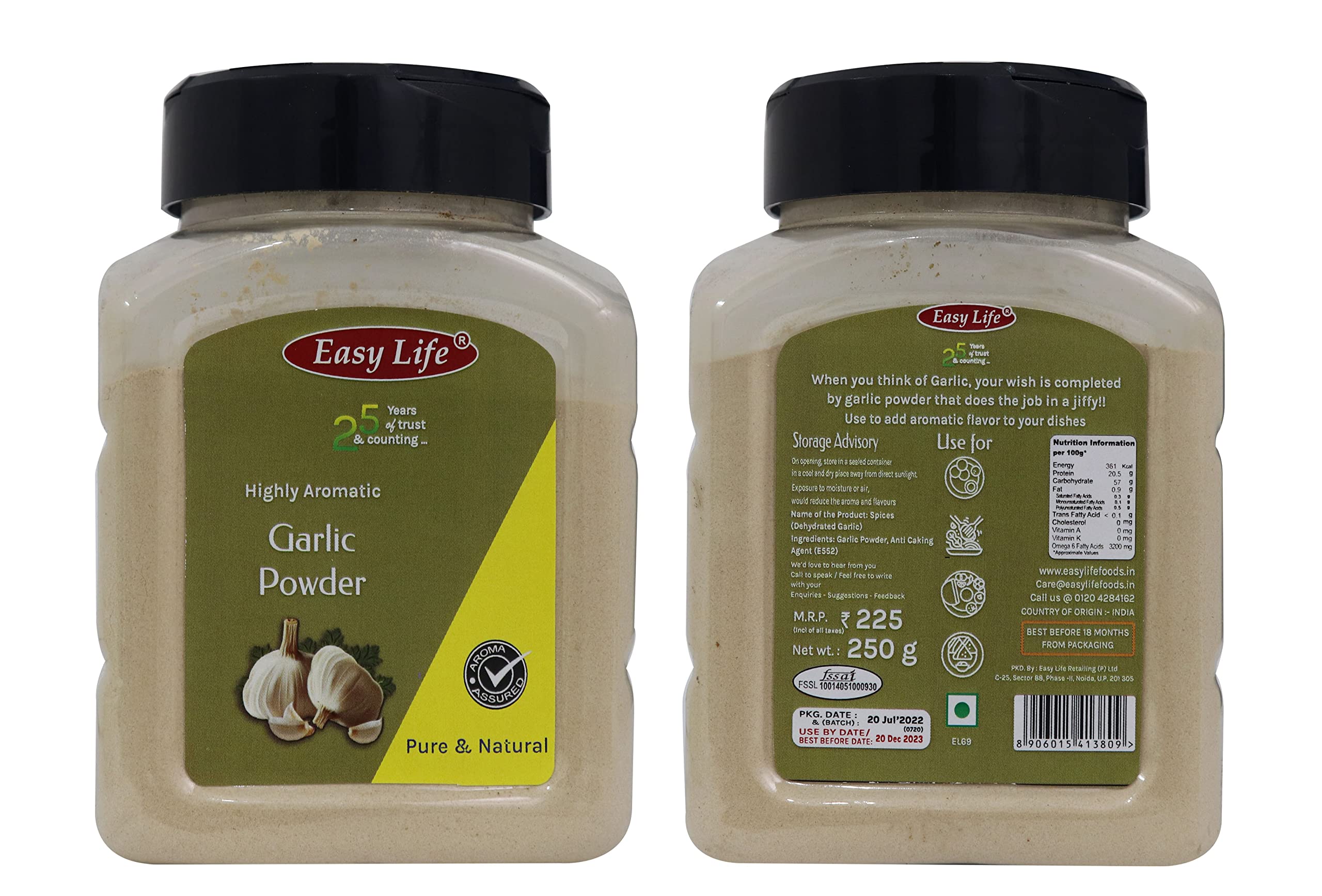 Easy Life Garlic Powder 250g - Image 3 thumbnail