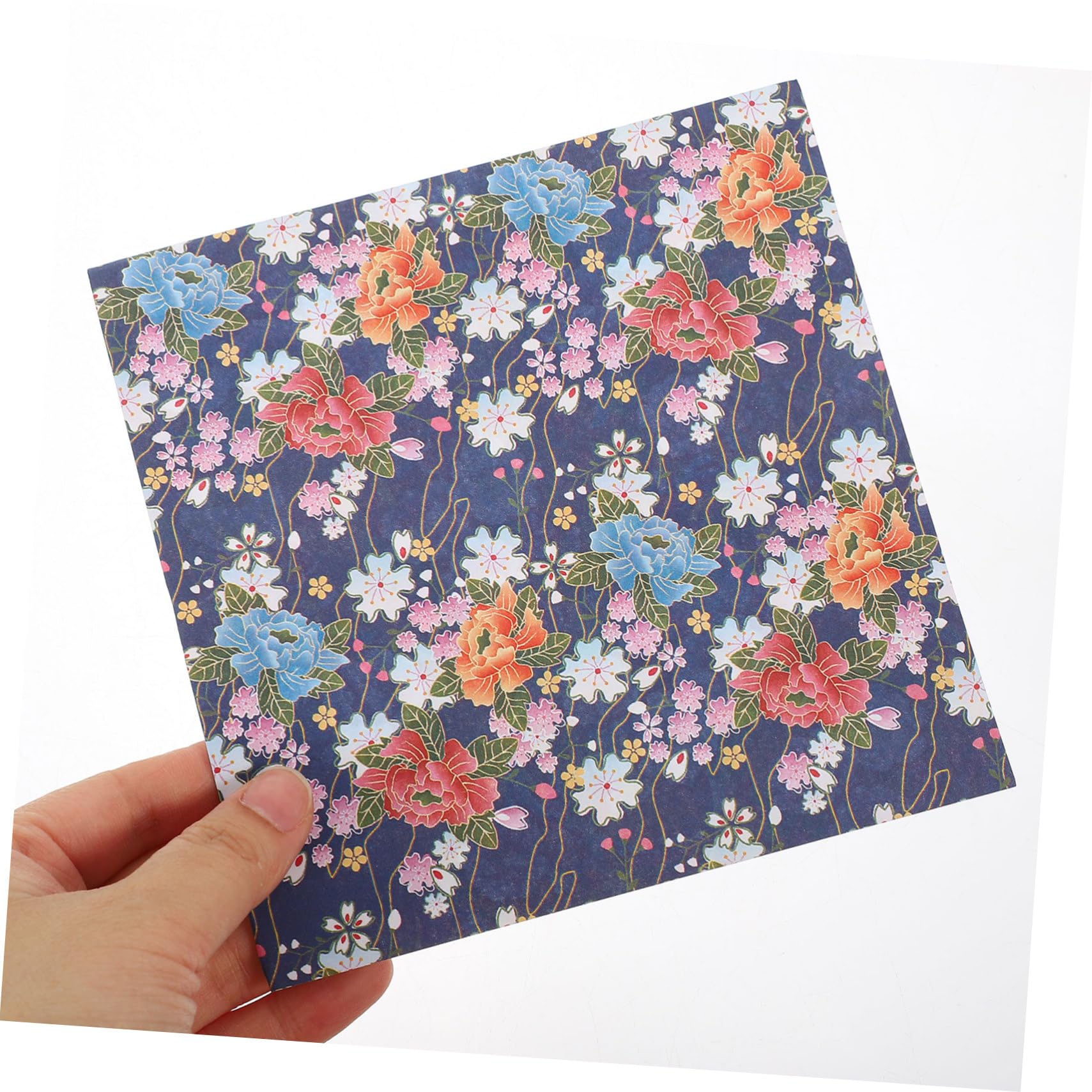 STOBOK 480blätter Origami-bastelpapier Quadratisches Papier zum Falten Hochwertiges Bastelpapier für Junge Mädchen und Erwachsene Diy-faltpapier in Bunten Farben Geeignet