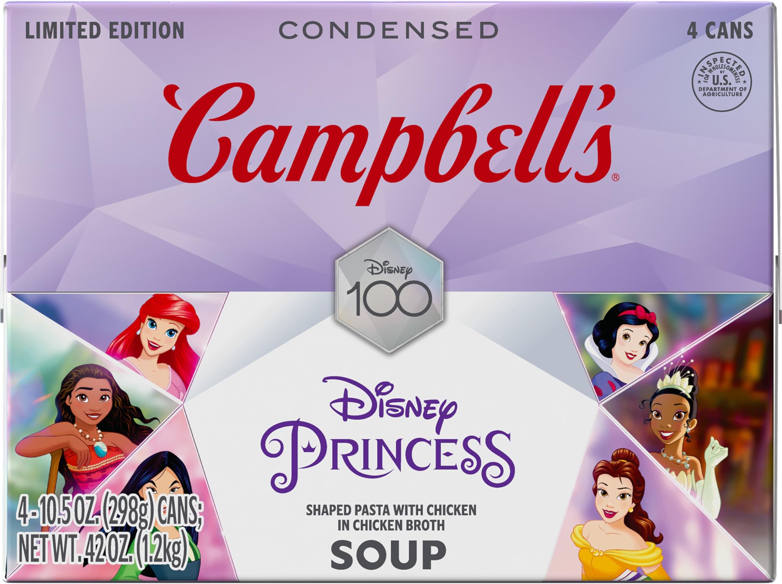 Campbell's Kids Soup, PAW Patrol, Puppyshaped pasta in