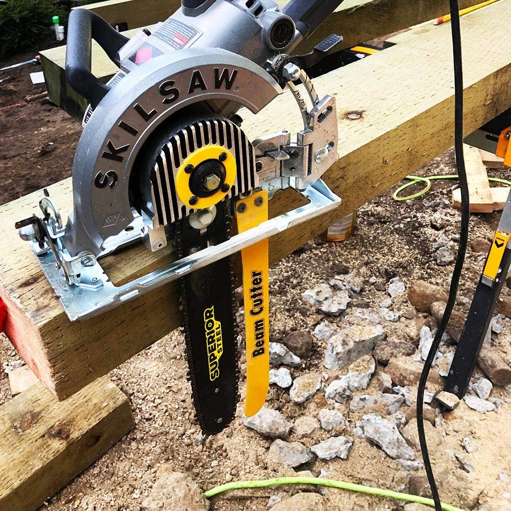 S77000K 12 Inch Beam Cutter for Worm Drive Saws with Extra Chain
