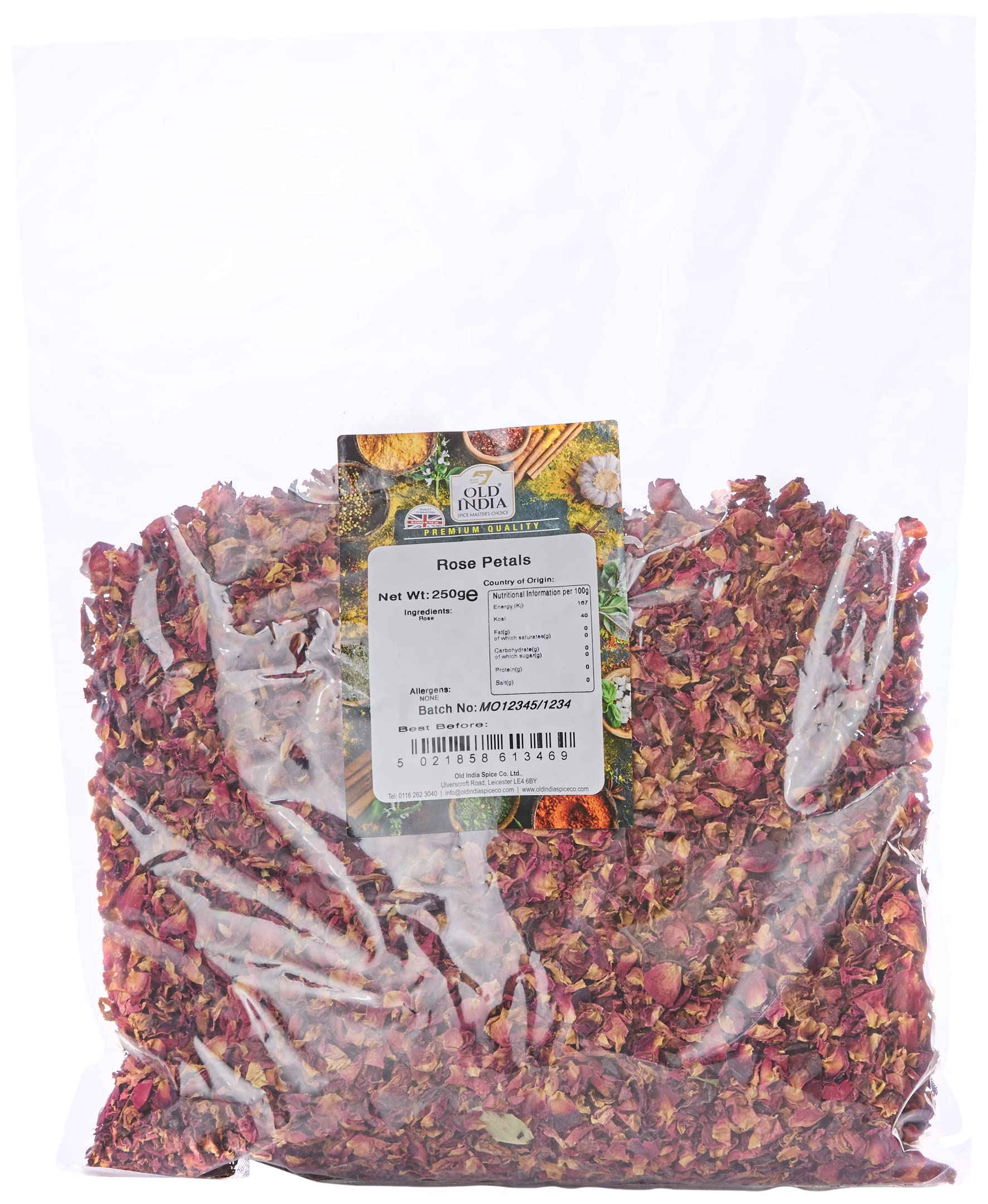 Old India Rose Petals 250g