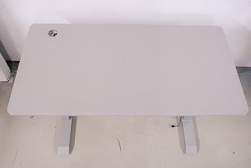 Miniatura 2 de ErgoMax Mesa rectangular de aglomerado para marcos de escritorio estándar y de altura ajustable para el hogar y la oficina, 47.2 pulgadas de largo,