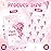 ArianQicult Two Nado Party Favor Bags - 50Pcs Pink Tornado Patterns Goody Candy Treat Gifts Bags, Cute Two Nado Themed Kid Party Decorations for Baby Girls Boys 2nd Birthday Baby Shower Supplies