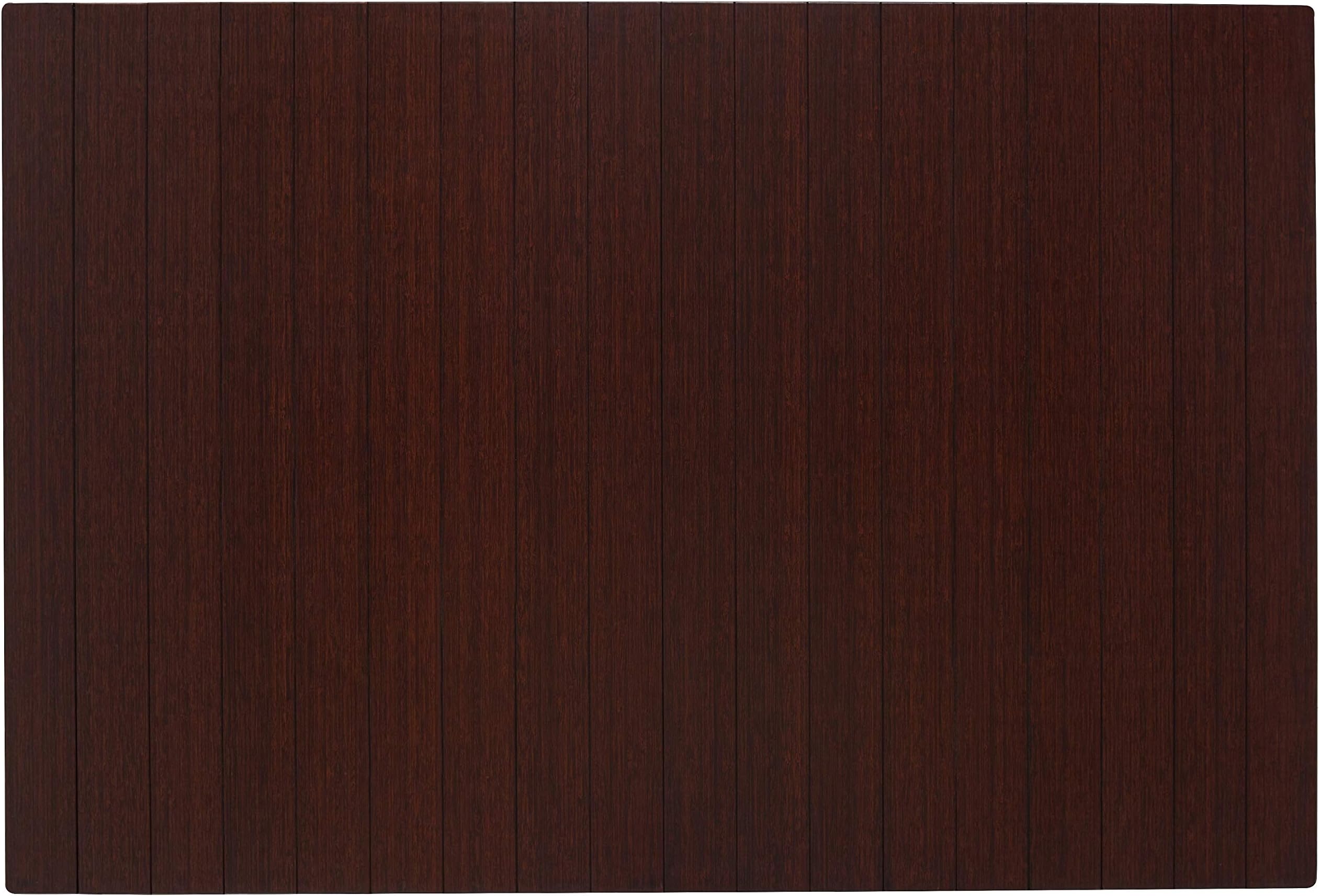 Anji Mountain Deluxe Chairmat, 48" x 72", Dark Cherry