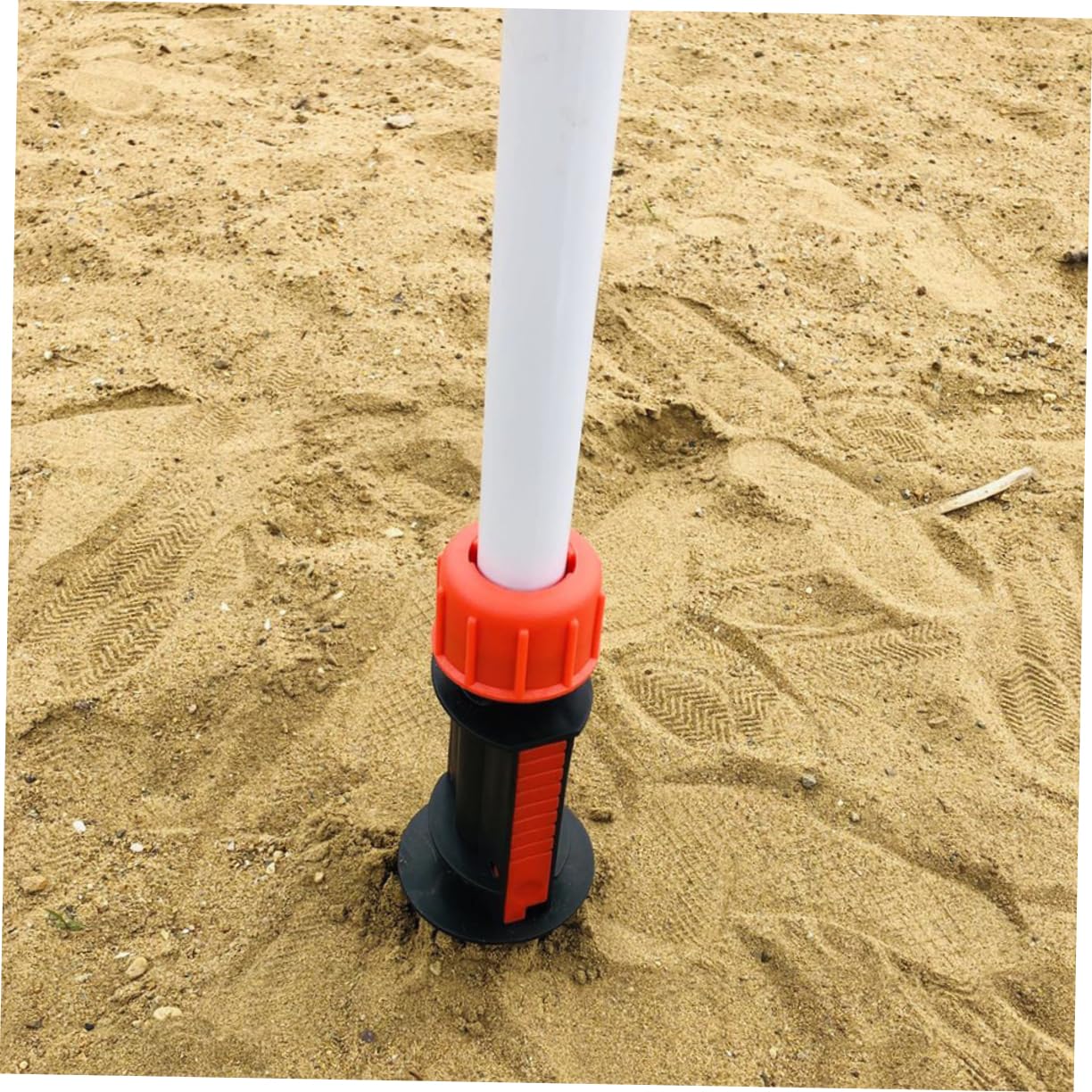 SUPVOX Beach Umbrella Anchor 32mm Diameter Stake Grabber Handle Beach Umbrella for Sand