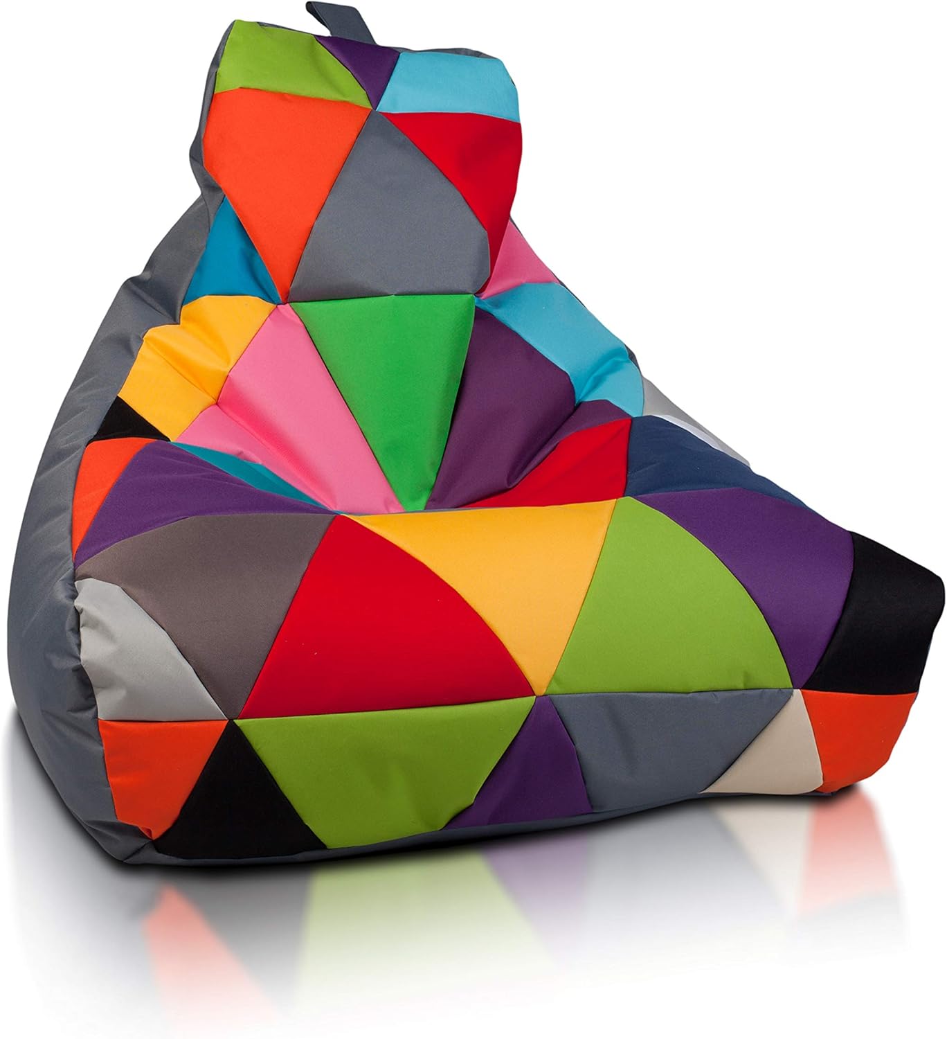 Pouf Poire Ecopuf Oscar Atlanta - Fauteuil, Canapé, Coussin de Sol, Pouf d'intérieur/extérieur
