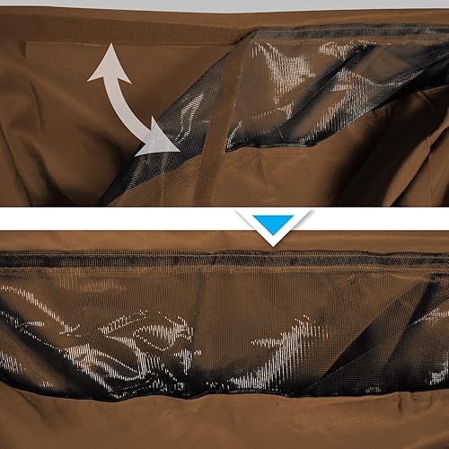 Miniatura 7 de BenefitUSA 119x119 - Toldo de repuesto para cenador de doble nivel (marrón)