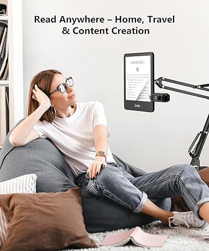 Miniatura 3 de Turner de páginas con control remoto para Kindle Paperwhite Kobo eReaders, Page Turner Clicker con control remoto inalámbrico compatible con iPad,