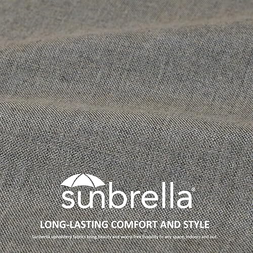 Miniatura 2 de Sunbrella - Juego de 2 cojines para sillas de exterior, 24 x 24 pulgadas, repelentes al agua, resistentes a la decoloración, cojín de asiento