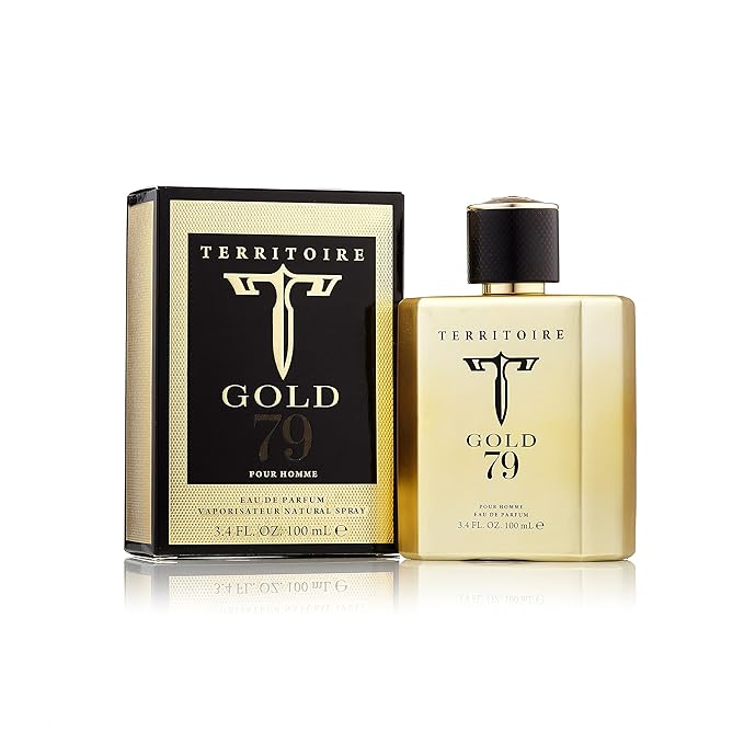 Territoire Eau De Parfum, Men's Cologne (Gold 79) Beauty & Personal Care