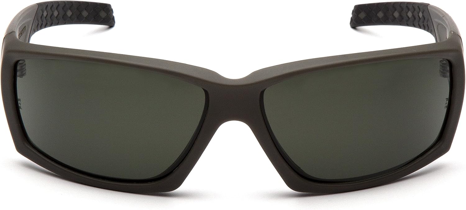 Venture Gear Overwatch Shooting Safety Sunglasses, Forest Gray Anti-Fog Lens - Image 2