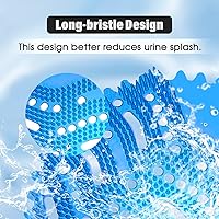 Vista 3 de Desodorizador de Pantalla para Urinario, Paquete de 12 Pastillas de Urinario a Granel Perfumadas Anti-Salpicaduras Alfombrillas Desodorizantes