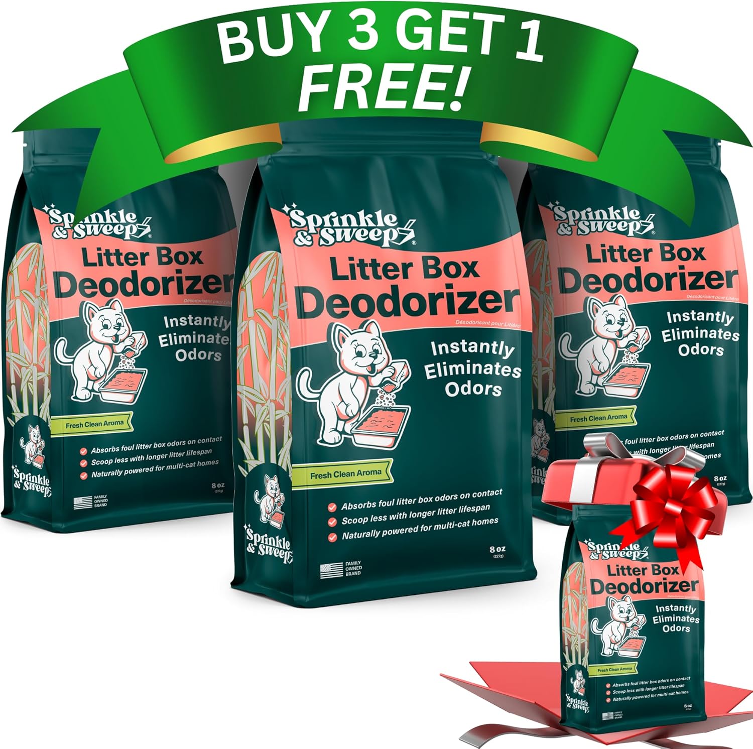  Cat Litter Deodorizer Non Toxic and Safe for Kittens