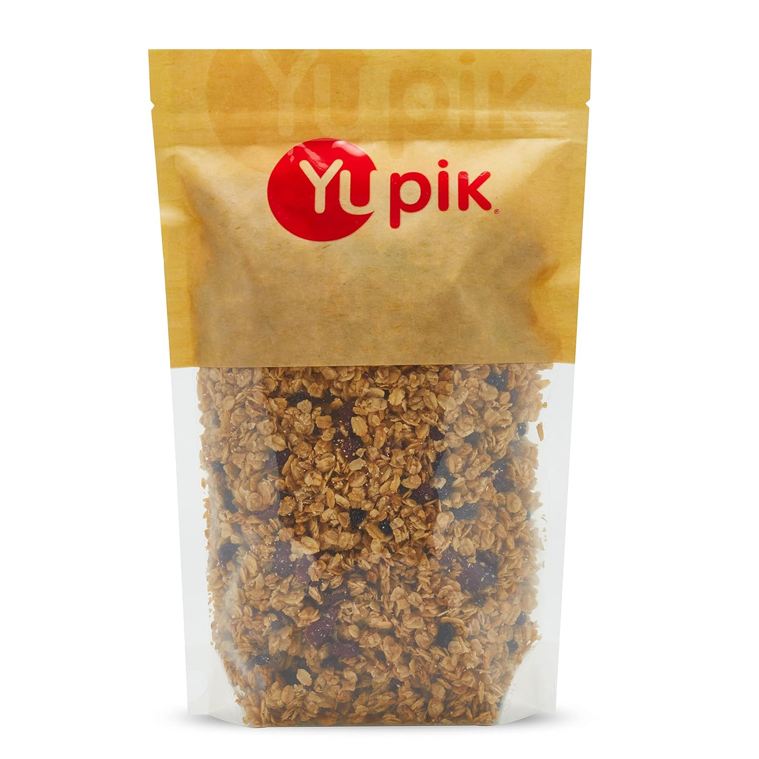 Yupik Granola Cereal, Chunky Berry Patch, 2.2 lb, a granola mix of oats, currants, cranberries, and honey (Pack of 2)