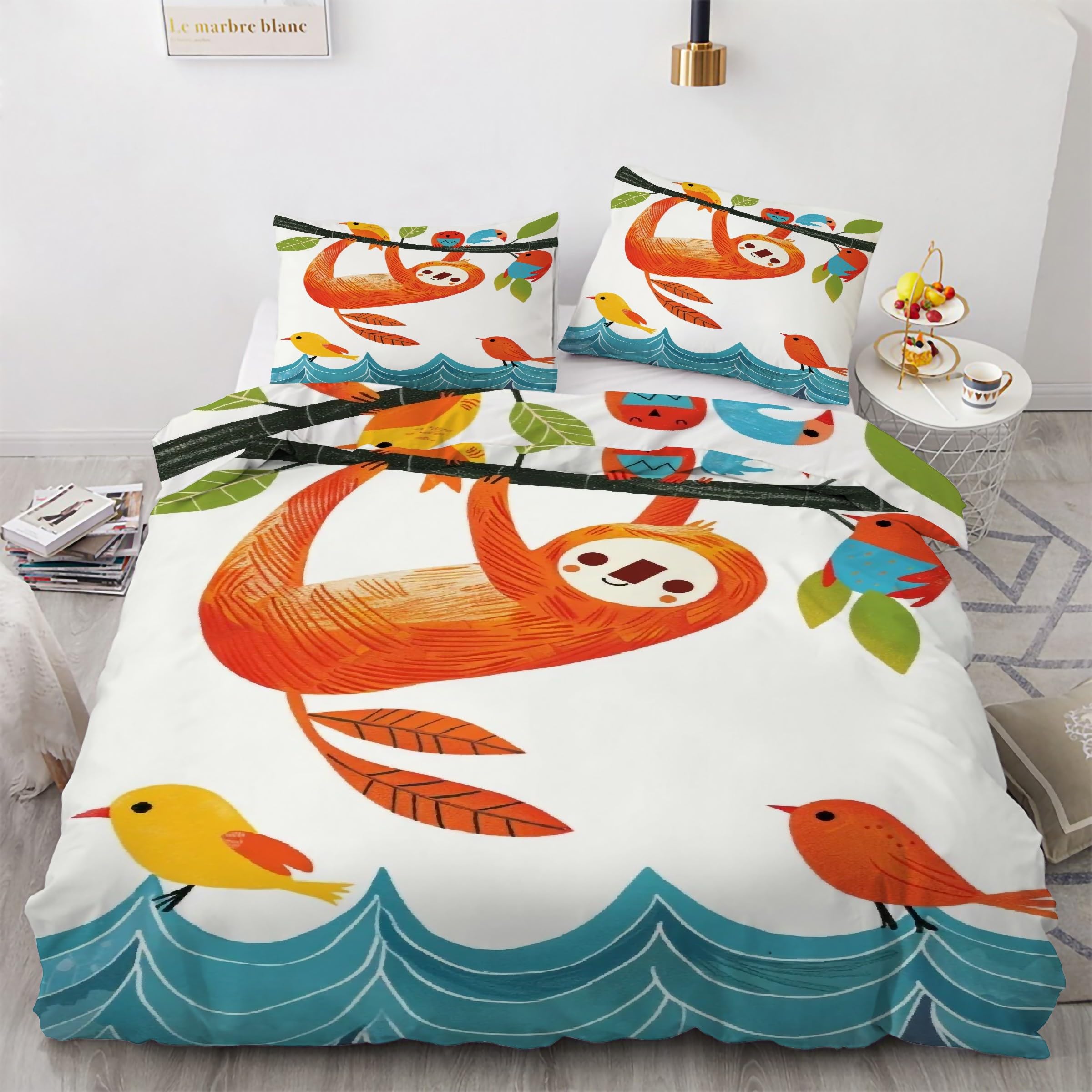 Housse de couette paresseux 90x190 pour transformer la chambre en havre de paix