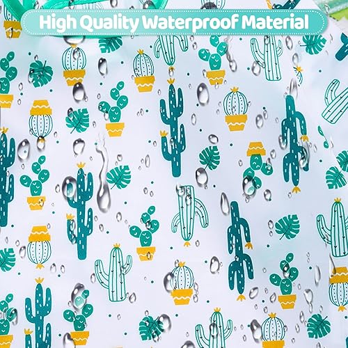 Vista 6 de Tarpop Baberos de manga larga para bebés, paquete múltiple, impermeables, de manga suave, para bebés y niños pequeños que comen alimentación Clásico