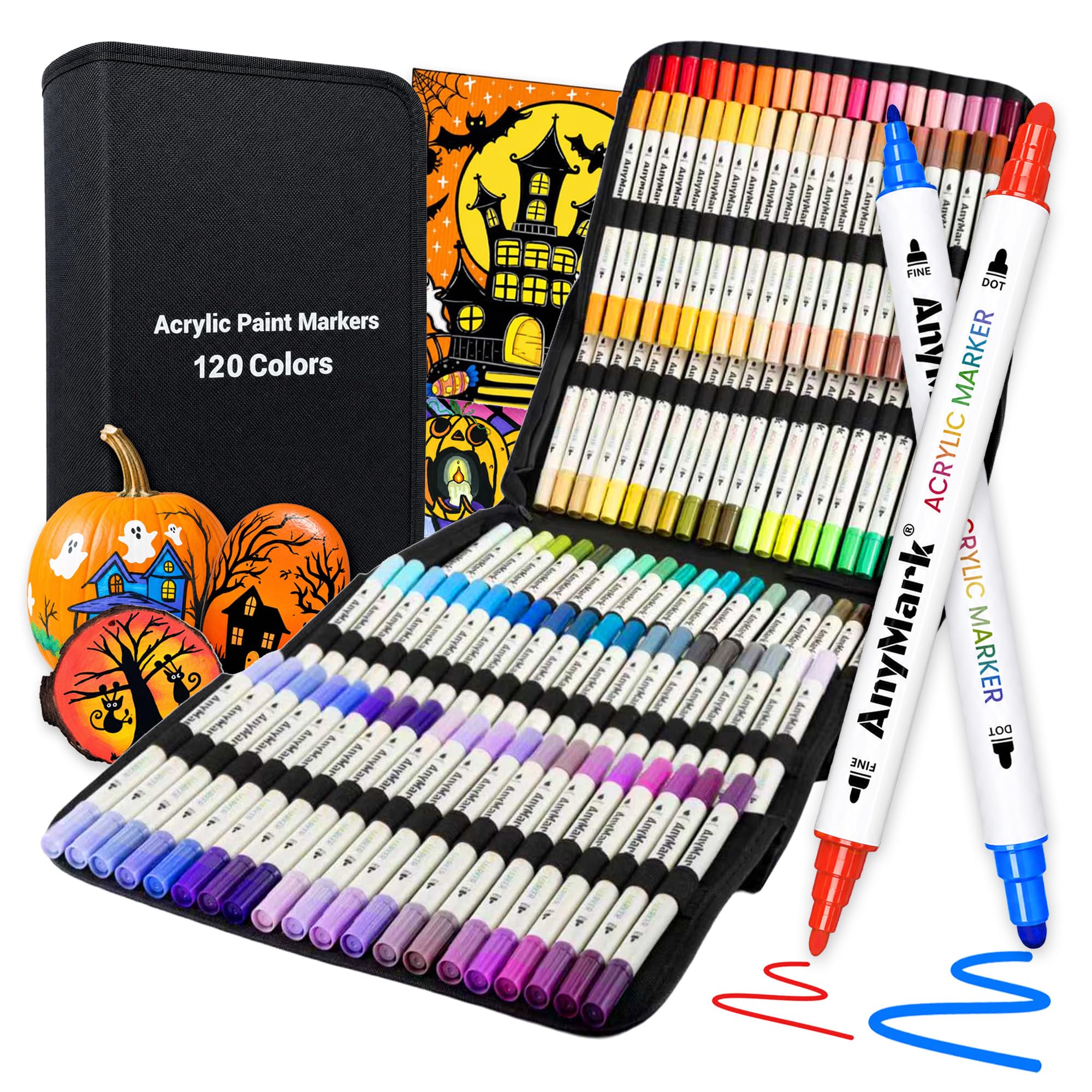 AnyMark Acrylic Paint Markers - 24 Colors -11