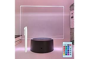 Rewritable Message Board Night Light, A Girl's Bedroom Dream