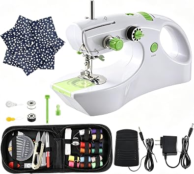 Handheld Sewing Machine Portable Mini Stitch Tool for Quick Fabric Repairs