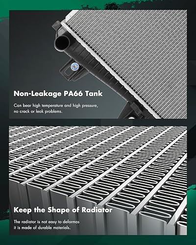 Miniatura 336 de SCITOO Radiador 2990 para Honda 2008-2012 para Accord 2.4L 2012-2015 para Honda para Crosstour 2.4L