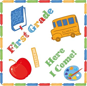 ADVANSYNC First Grade, Here I Come! Graduation Cap Topper