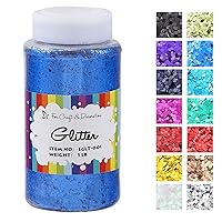 Vista 13 de Craft and Party, botella de una libra de purpurina para manualidades y decoración (borgoña)