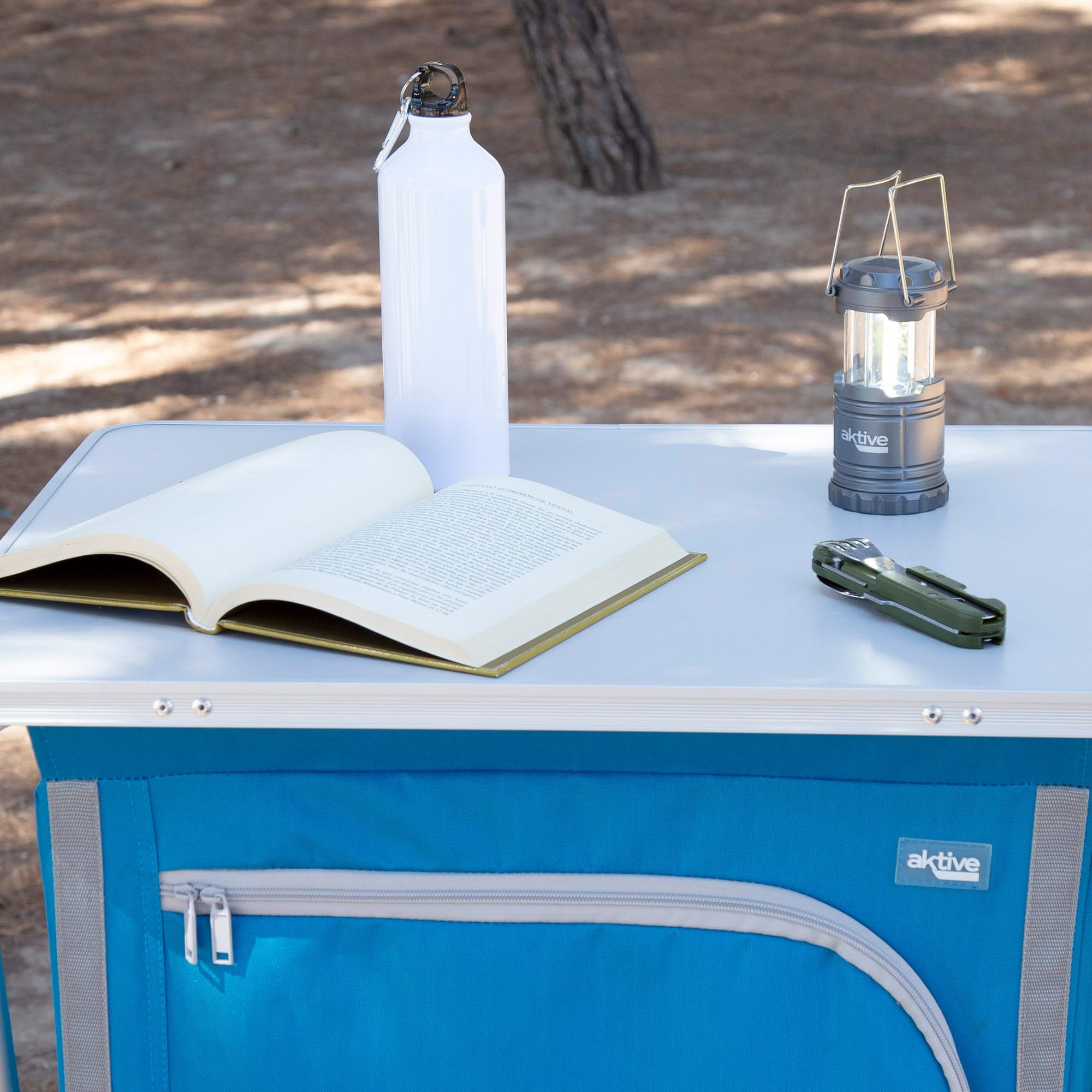 Aktive Cuisine Camping Aluminium et Textile