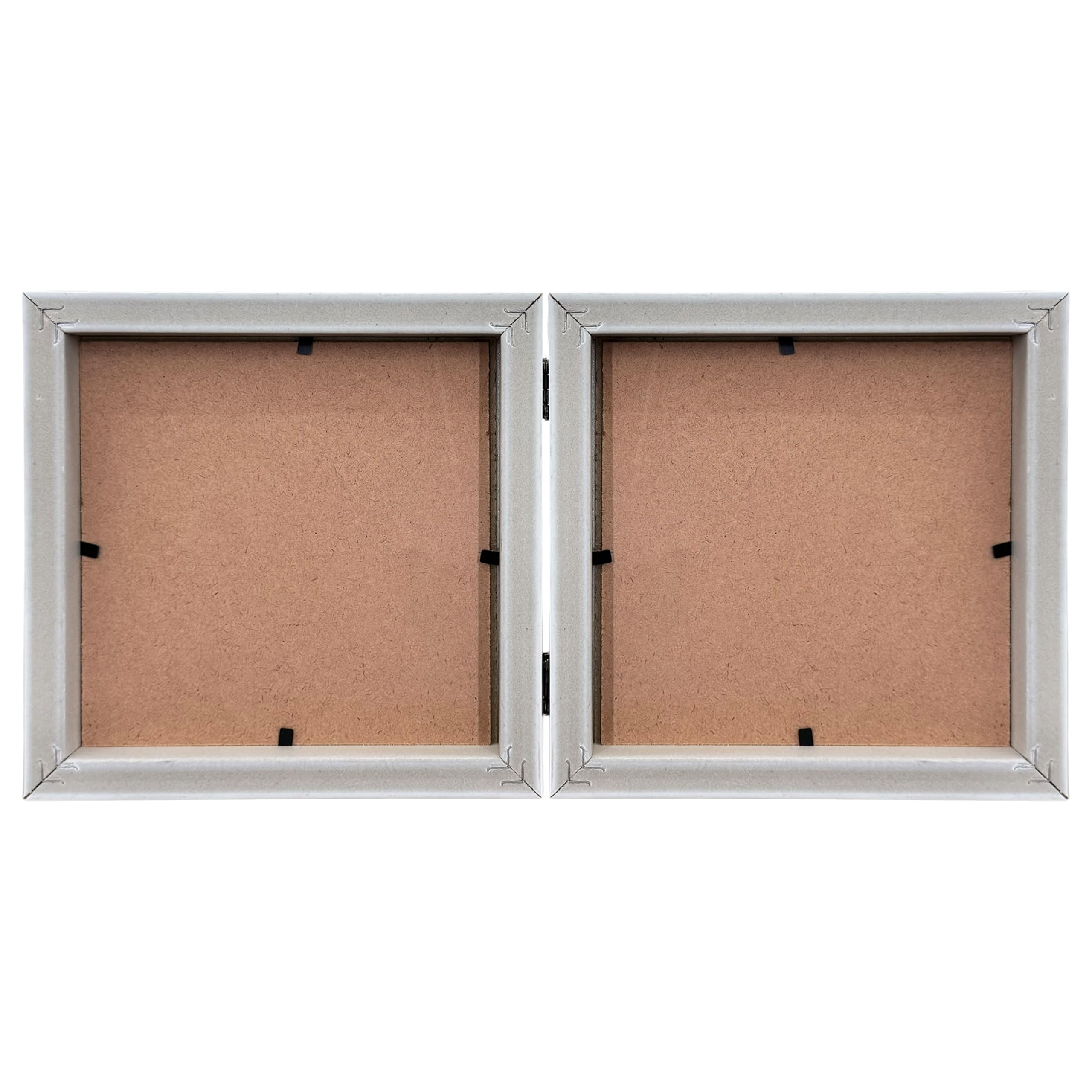 Art Street Folding Table Stand Couple Black 5x5 Inch Photo Frame For Home Décor | Foldable Photo Frame with Acrylic Plexiglass | For Bedroom, Hallways, Office, Living Room (13x13 CM) - Image 6 thumbnail