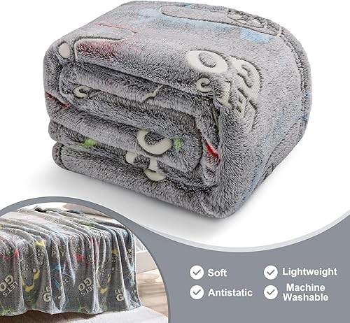 Miniatura 10 de Jekeno Manta para juegos que brilla en la oscuridad, control de juegos, juguetes de regalo para niños, adolescentes, hijos, adultos, regalo de