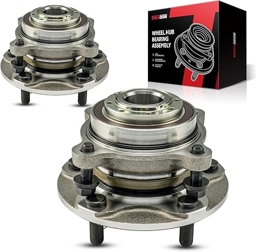 Miniatura 39 de Conjunto de cojinetes de buje de rueda delantera Torchbeam 513347 para Mazda CX-5 2013-2022, 2014-2021 Mazda 6 Rodamiento de rueda de 5 lengüetas