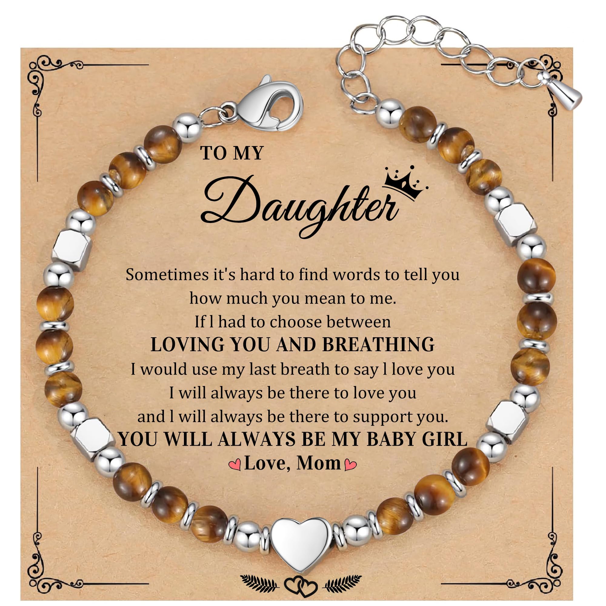 Best Friend Bracelet Gifts for Women Sister Bestie, Christmas Gift for Teens Mom Daughter Granddaughter Birthday Gift for Her Stocking Stuffers