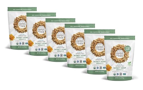 One Degree Sport Oat Gran,Og2,Hny Hm 11 Oz (Paquete de 6)